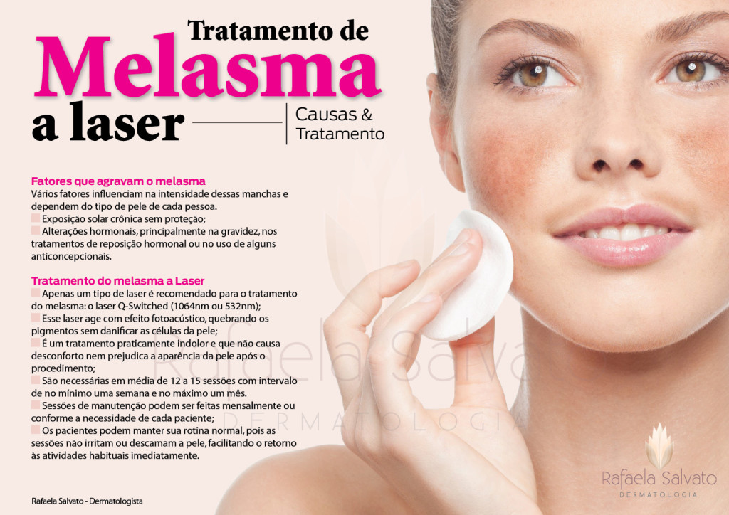 Tratamento do Melasma a Laser Dra. Rafaela Salvato Dermatologista